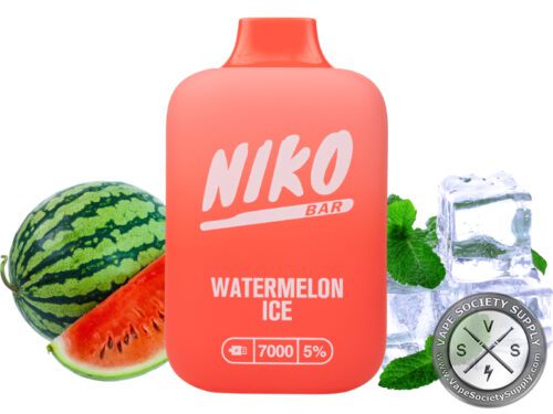 NIKO BAR DISPOSABLE 7000 PUFF Watermelon Ice