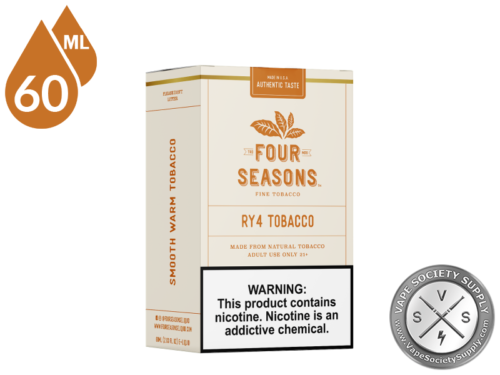 RY4 Tobacco By Four Seasons E-Liquid-2
