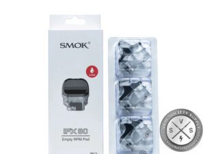 SMOK IPX 80 Empty RPM Pod box, 5.5ml, 3 pcs, with three pods in a blister pack