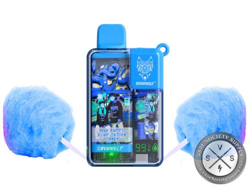 SNOWWOLF EASY SMART EA9000 DISPOSABLE 9000 PUFF Blue Cotton Candy