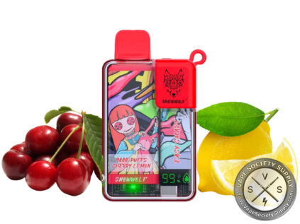 SNOWWOLF EASY SMART EA9000 DISPOSABLE 9000 PUFF Cherry lemon