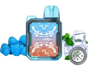 UWELL CALIBURN BAR B6000 DISPOSABLE 6000 PUFF Blue Razz Ice