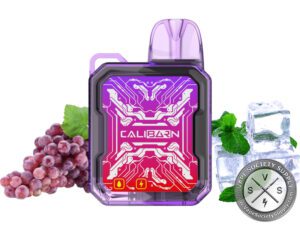 UWELL CALIBURN BAR B6000 DISPOSABLE 6000 PUFF Grape Ice