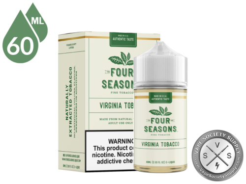 Virginia Tobacco By Four Seasons E-Liquid-1
