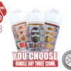 BEARD Vape Co Bundle 3 120ml (360ml)