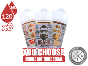 BEARD Vape Co Bundle 3 120ml (360ml)