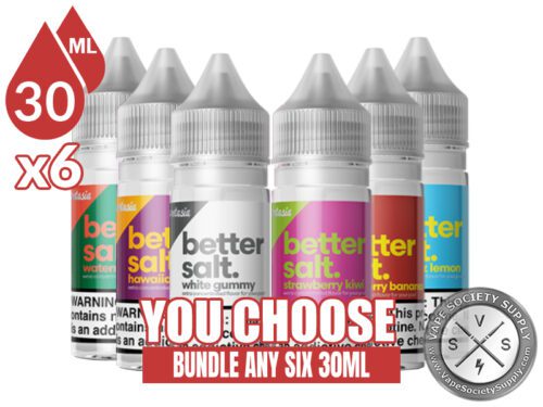 BETTER SALT BUNDLE 6 30ml (180ml)