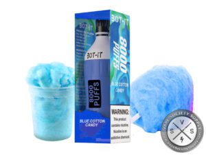 BOT-iT Disposable 8000 Puffs Blue Cotton Candy