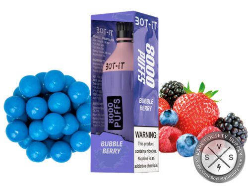 BOT-iT Disposable 8000 Puffs Bubble Berry