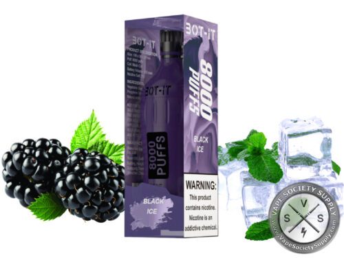 BOT-iT Disposable 8000 Puffs black ice