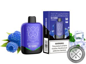 Binaries SV15000 By Horizon Tech 15000 Puffs Blue Razz Ice