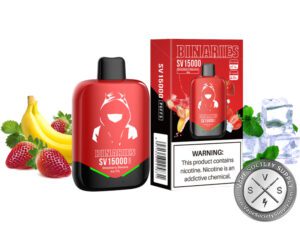 Binaries SV15000 By Horizon Tech 15000 Puffs Strawberry Banana Ice
