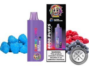 Dummy Vapes Disposable 8000 Puff Alien Invasion