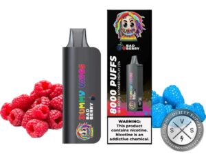 Dummy Vapes Disposable 8000 Puff Bad Berry