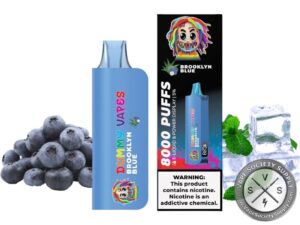 Dummy Vapes Disposable 8000 Puff Brooklyn Blue
