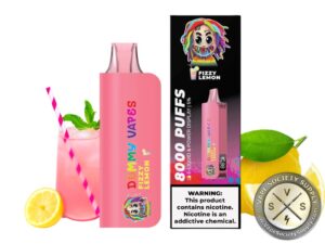 Dummy Vapes Disposable 8000 Puff Fizzy lemon