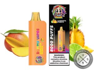 Dummy Vapes Disposable 8000 Puff Gangsta Punch
