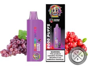Dummy Vapes Disposable 8000 Puff Goober Grape