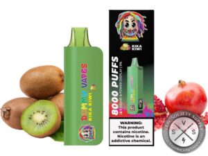 Dummy Vapes Disposable 8000 Puff Kika Kiwi