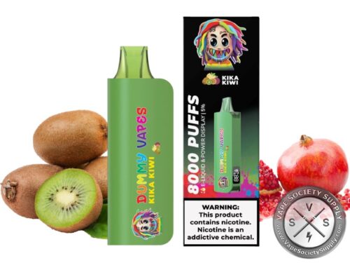 Dummy Vapes Disposable 8000 Puff Kika Kiwi