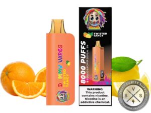 Dummy Vapes Disposable 8000 Puff Twisted Tangy