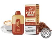 Fifty Bar Disposable 6500 Puff Tobaccocino