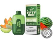 Fifty Bar Disposable 6500 Puff Triple Watermelon