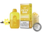 Fifty Bar Disposable 6500 Puff Vanilla Custard