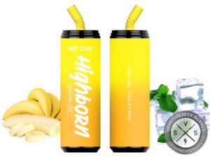 Highborn Sip Can Disposable 7000 Puff Banana ice