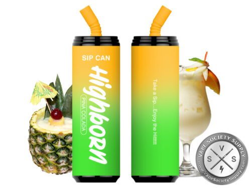 Highborn Sip Can Disposable 7000 Puff Pina colada