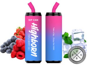 Highborn Sip Can Disposable 7000 Puff Triple berry ice