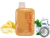 LOST MARY OS5000 DISPOSABLE 5000 PUFF Banana Duo Ice