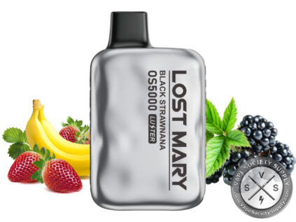 LOST MARY OS5000 DISPOSABLE 5000 PUFF Black Strawnana