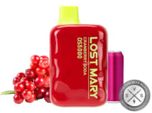 LOST MARY OS5000 DISPOSABLE 5000 PUFF Cranberry Soda
