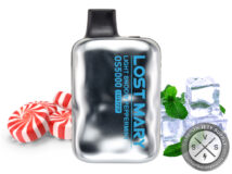LOST MARY OS5000 DISPOSABLE 5000 PUFF Light snoow peppermint