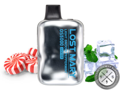 LOST MARY OS5000 DISPOSABLE 5000 PUFF Light snoow peppermint