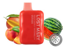 LOST MARY OS5000 DISPOSABLE 5000 PUFF Peach mango watermelon