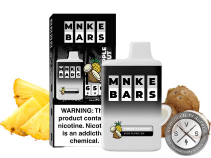 MNKE BARS DISPOSABLE 6500 PUFF Pineapple Coconut