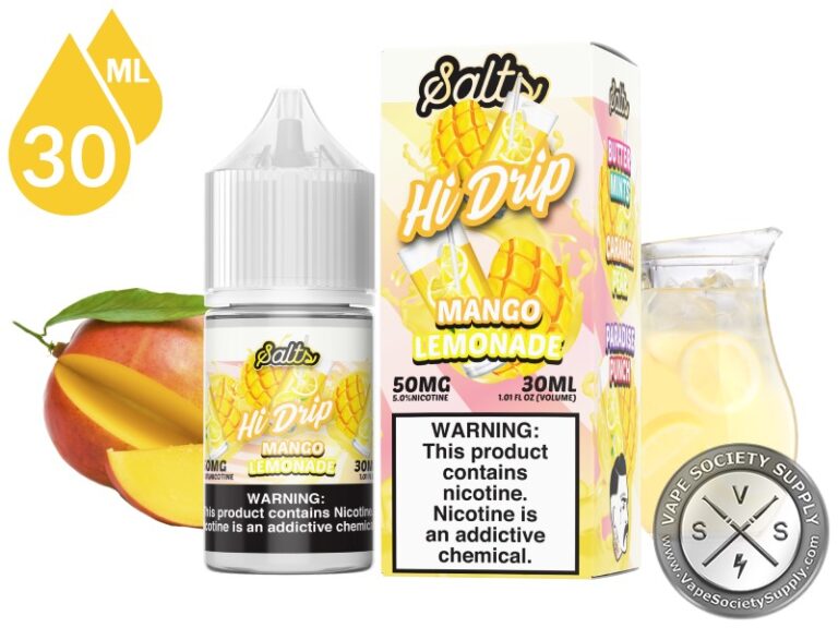 Mango Lemonade HI DRIP SALT