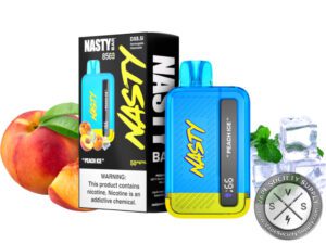 Nasty Bar DX8.5i Disposable 8500 Puffs Peach ICe