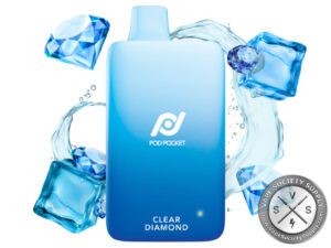Pod Pocket Disposable 7500 Puff Clear Diamond