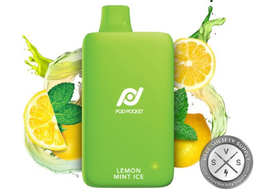 Pod Pocket Disposable 7500 Puff Lemon Mint Ice
