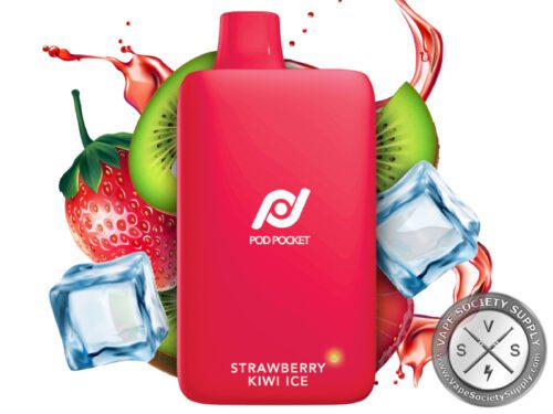 Pod Pocket Disposable 7500 Puff Strawberry Kiwi Ice
