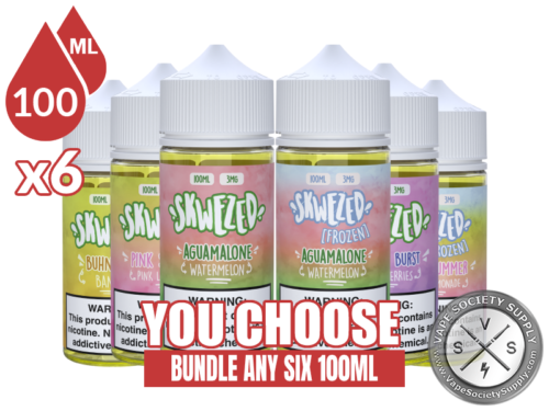 Skwezed Bundle 6 100ml (600ml)