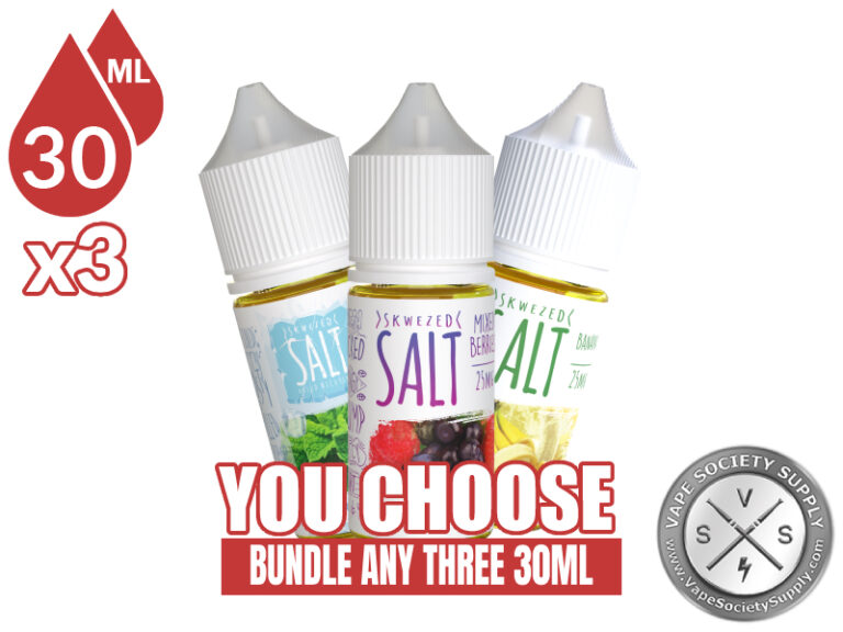 Skwezed Salt Bundle 3x30ml (90ml) ⋆ $32.97