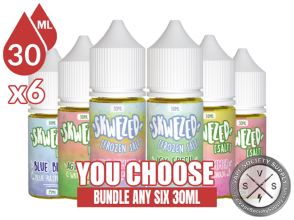 Skwezed Salt Bundle 6 30ml (180ml)