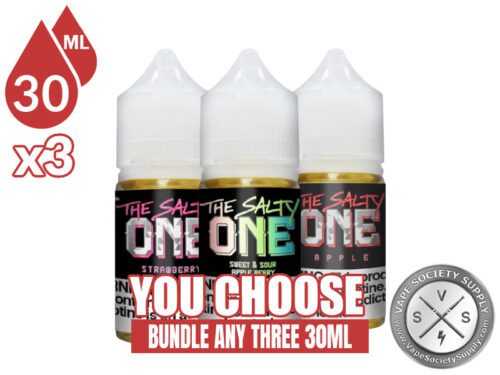 THE SALTY ONE Bundle 3 30ml (90ml)