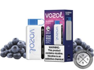 Vozol Star Disposable 9000 Puff Blueberry Storm