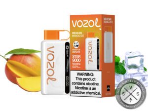Vozol Star Disposable 9000 Puff Mexican MAngo Ice