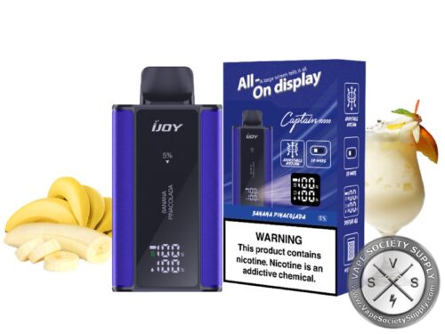 iJoy Captain Disposable 10000 Puffs Banana Pinacolada